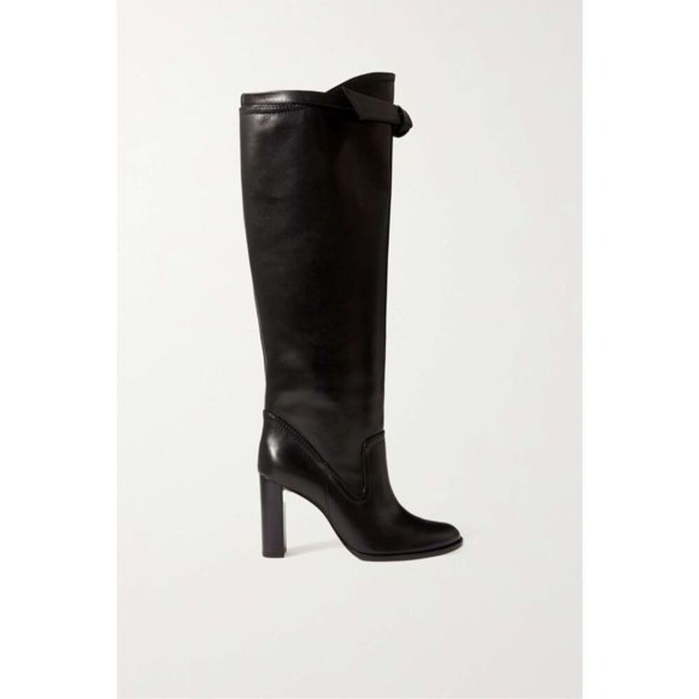 ALEXANDRE BIRMAN Clarita Saddlery leather knee boots
